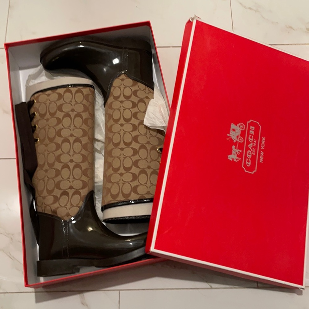 Coach Rain Boots
